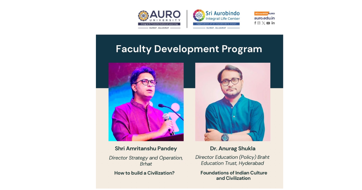 Faculty Development Program Auro University