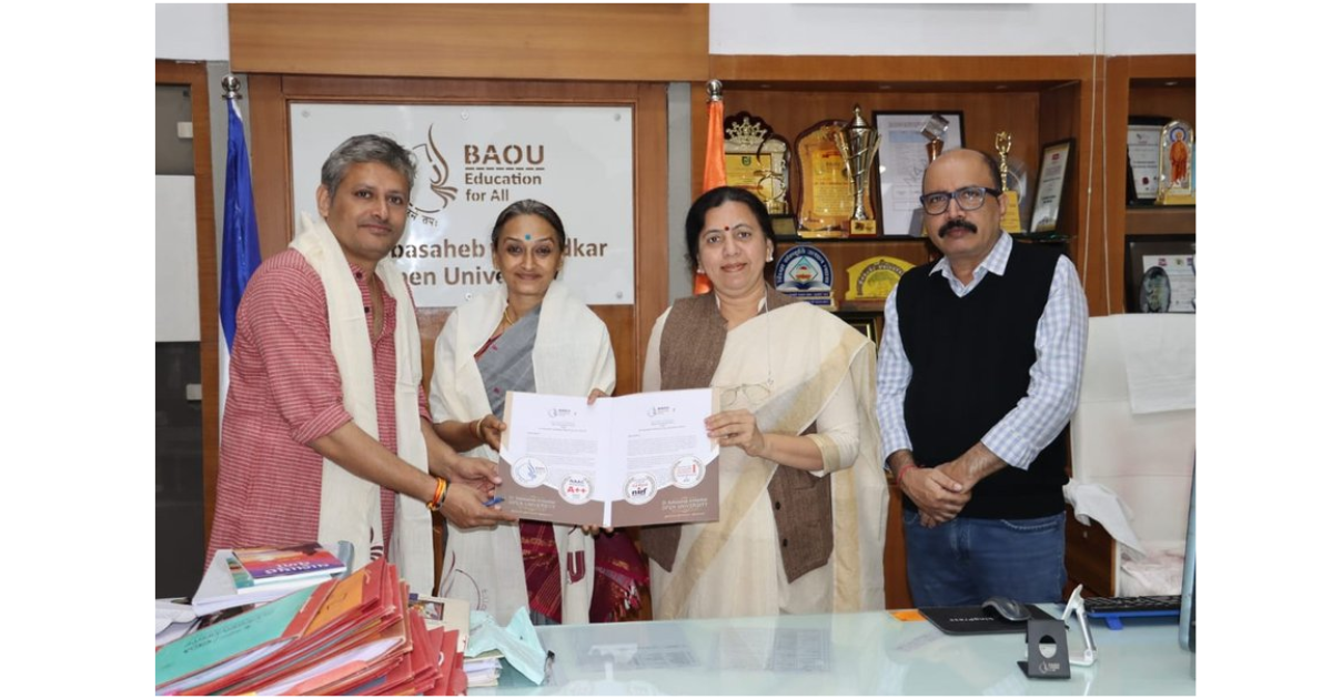 MoU with  Babasaheb Ambedkar Open University (BAOU)