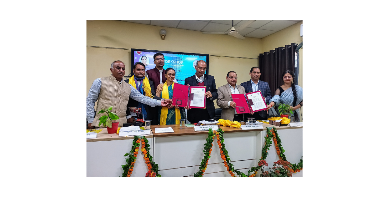 MoU with Chhatrapati Shahu Ji Maharaj University, Kanpur 