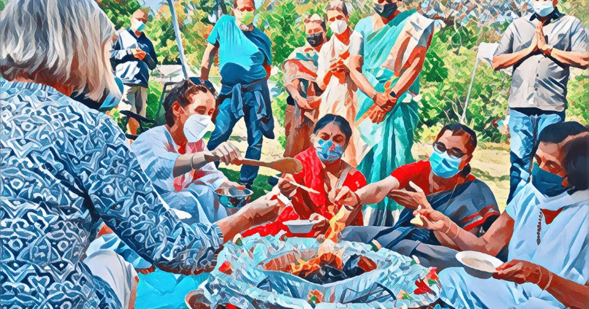 Conversion to Hindu Dharma 2 - An Example from Eugene, USA