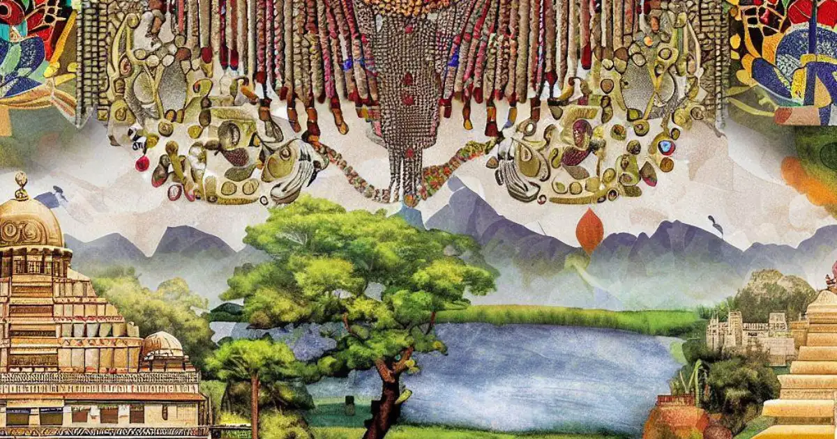 Adorned Reverie - The Necklace's Journey through Ancient Indian Literature