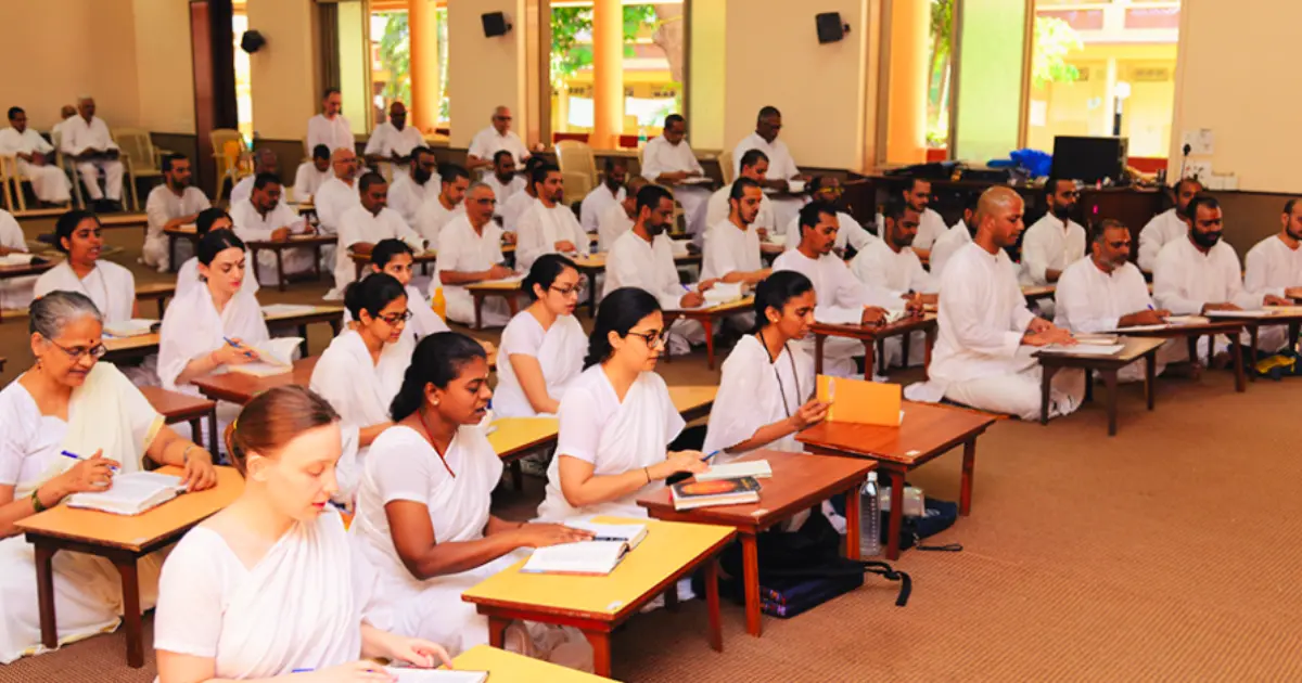 Chinmaya Mission’s 19th Vedanta Course, Part Two - a Day in the Life of a Student
