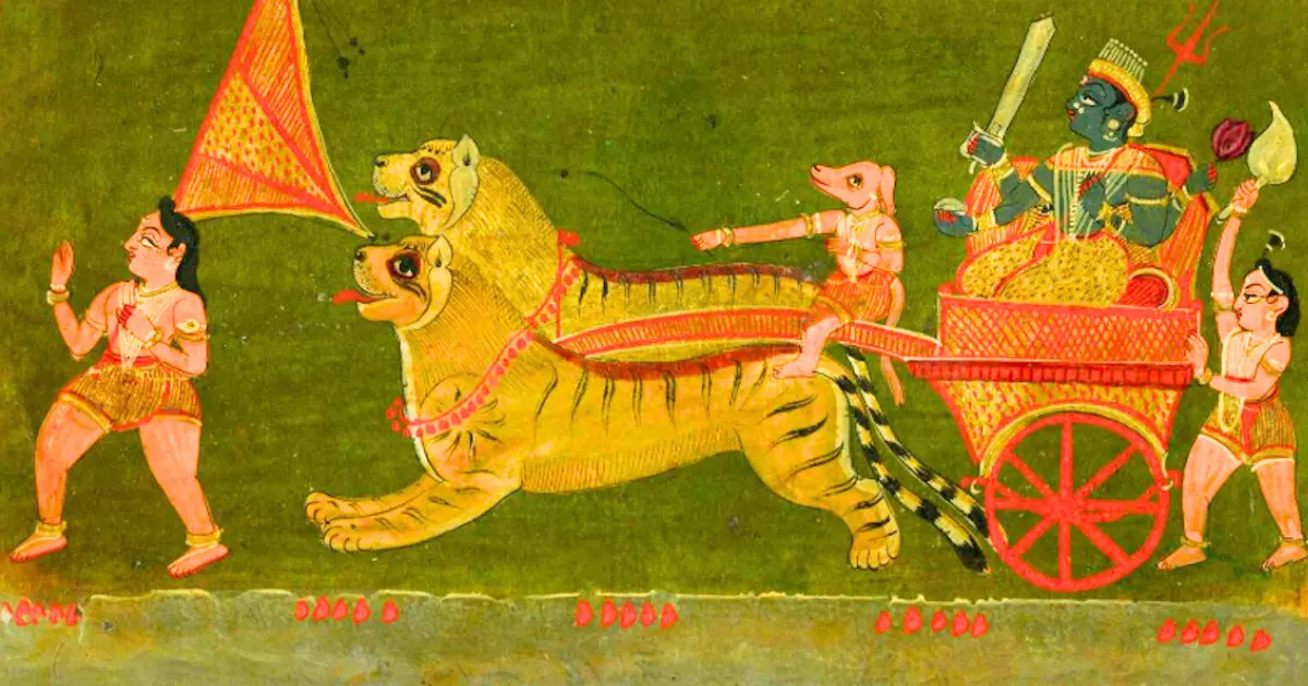 Many Forms, Many Attributes: Depictions of Devī Durgā in Indian Paintings