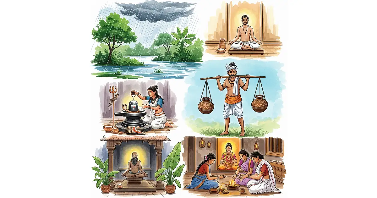 The Glory of Śrāvaṇa Māsa