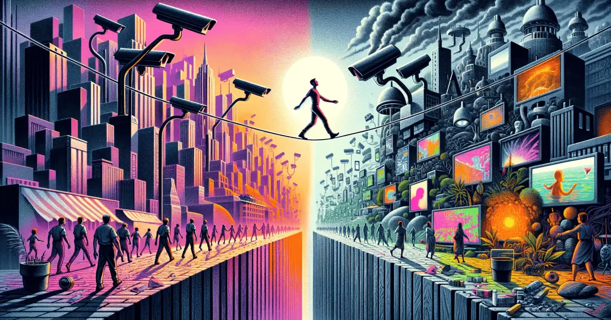 Walking the Tightrope Between Big Brother and Soma
