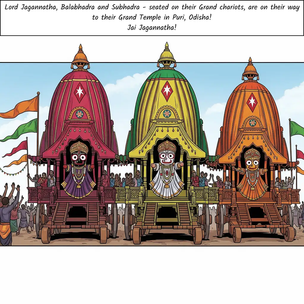 The Jagannātha Yātrā