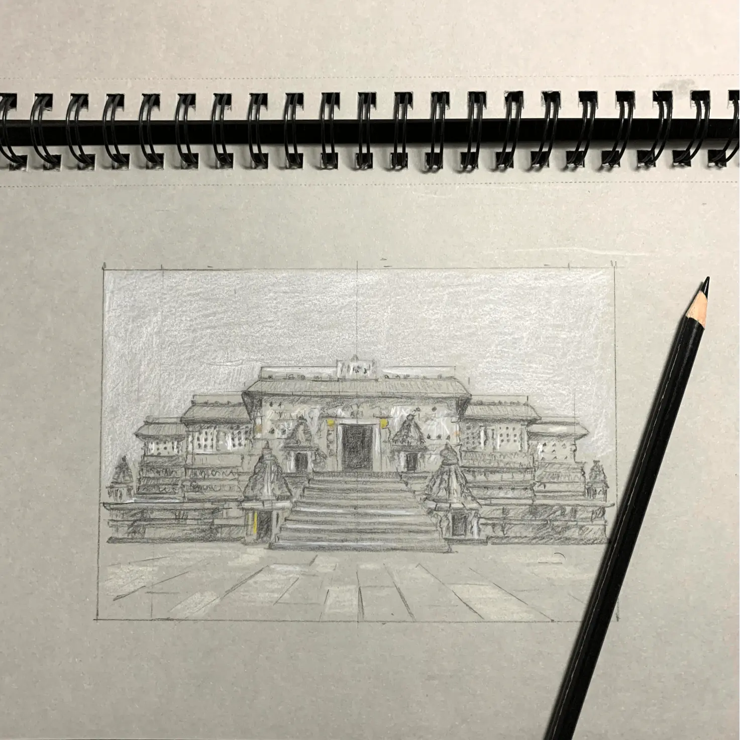 Artwork Inspired by the Hoysala Temples