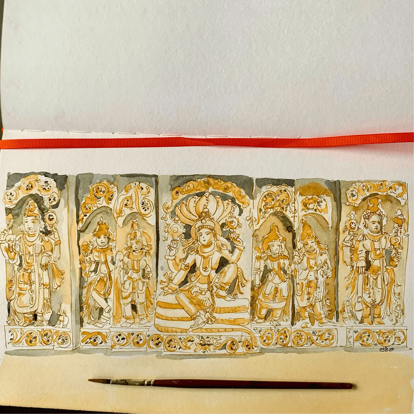 Artwork Inspired by the Hoysala Temples